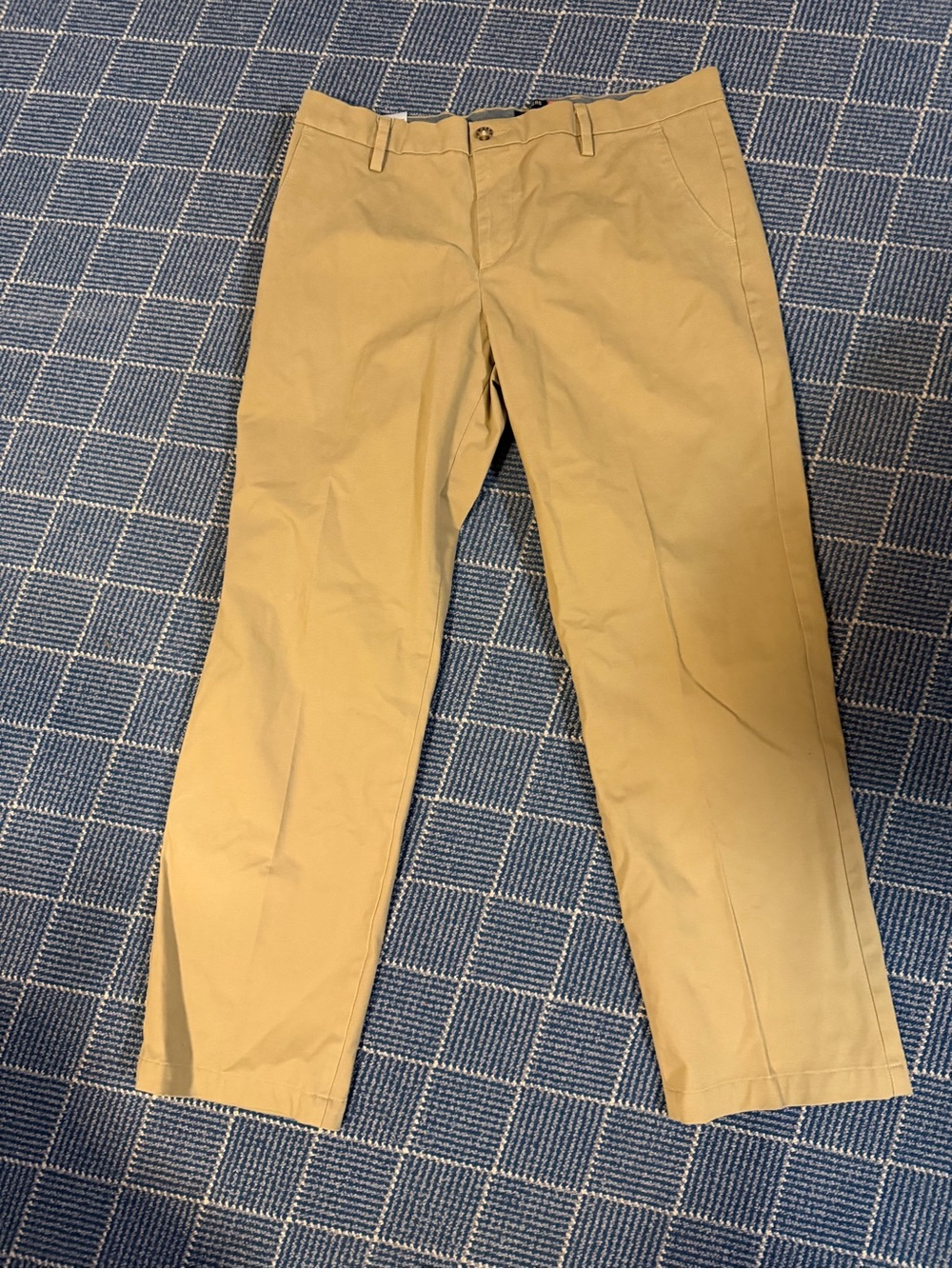 Dockers Men's Khaki Tan Straight-Leg Chinos